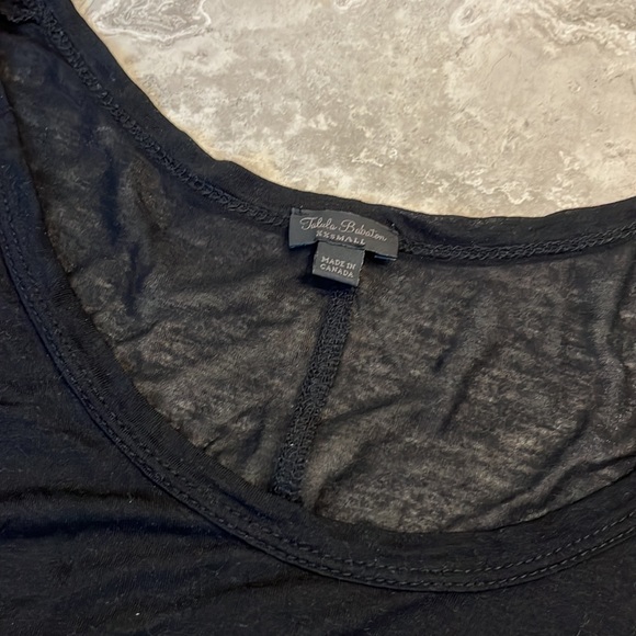 Black Aritzia see through T-shirt - Picture 4 of 4